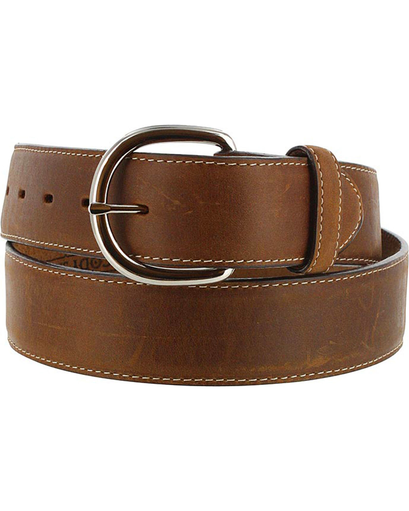 Justin Men s Classic Western Leather Belt Sheplers