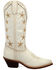Image #2 - Laredo Women's Serenade Patriotic Western Boots - Snip Toe, White, hi-res
