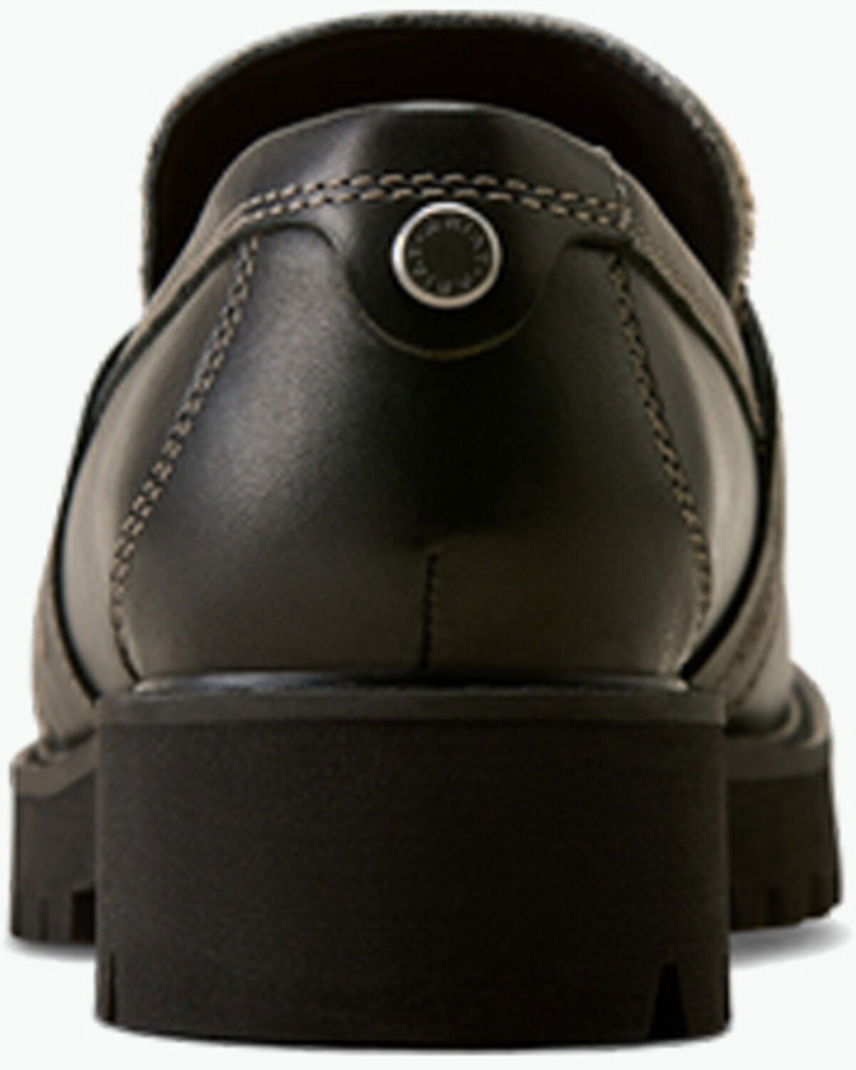 Image #3 - Ariat Women's Stratford Loafer Bit Shoes - Moc Toe, Black, hi-res