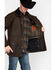 Outback Trading Co. Men's Deer Hunter Oilskin Jacket, Bronze, hi-res