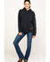 Image #6 - Ariat Women's FR Primo Fleece Logo Hooded Sweatshirt, Black, hi-res