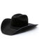 Image #1 - Serratelli 6X Felt Cowboy Hat , Black, hi-res