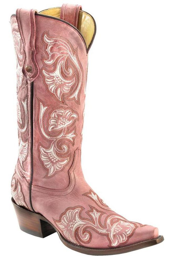 pink cowgirl boots womens