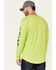 Image #4 - Ariat Men's Rebar Workman Logo Long Sleeve Work T-Shirt, Heather Green, hi-res
