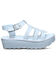 Image #2 - Bearpaw Women's High Seas Platform Sandals, Blue, hi-res