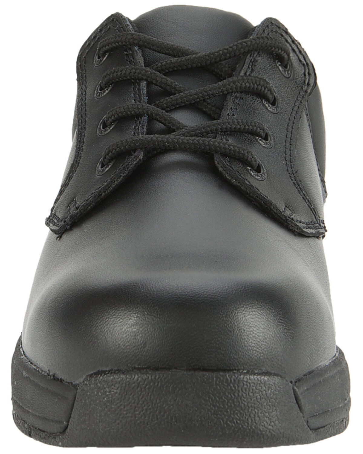 Image #4 - Rocky Men's Oxford Work Shoe - Plain Toe, Black, hi-res