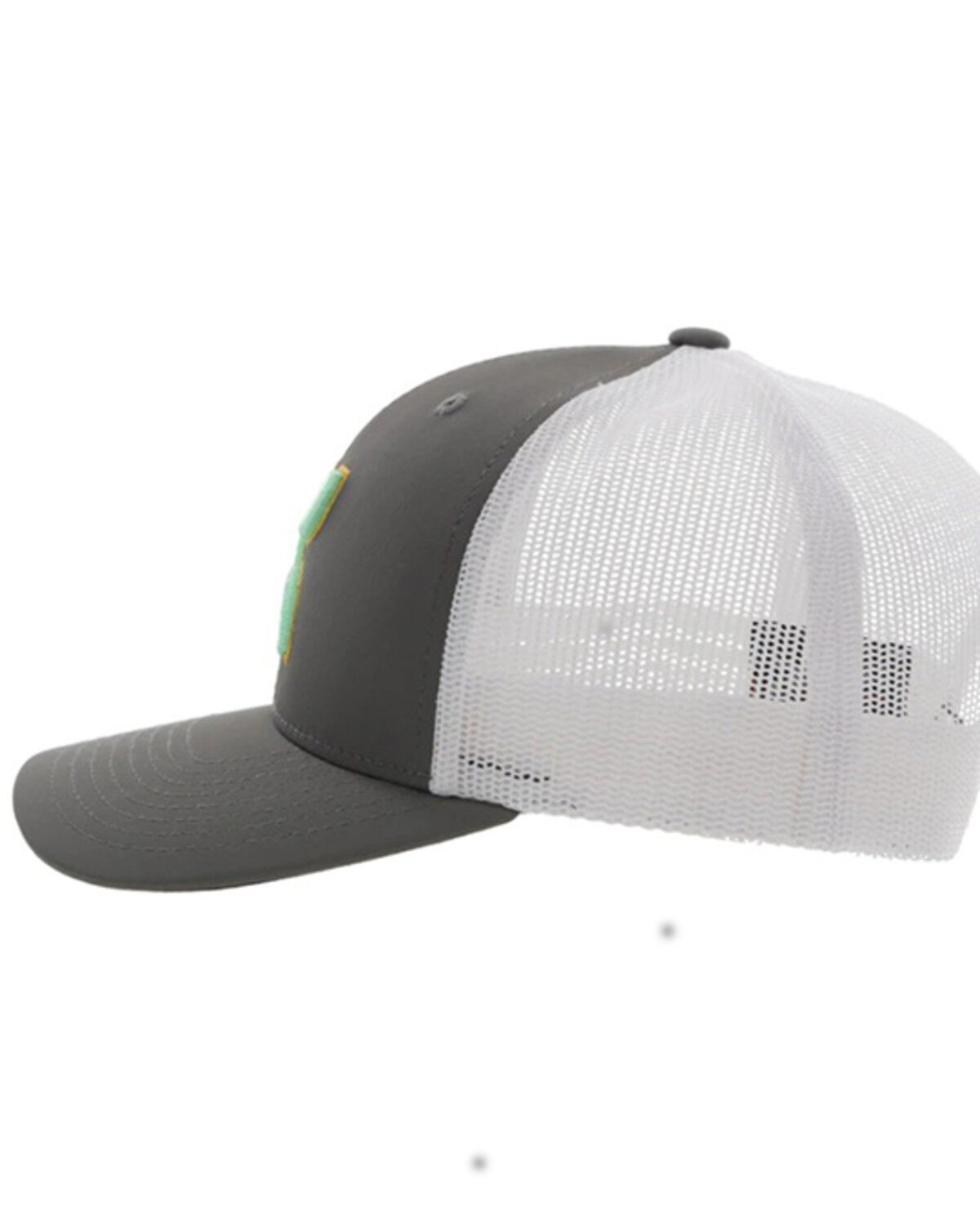 Image #3 - Hooey Men's Sterling Logo Embroidered Trucker Cap, Grey, hi-res