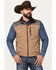 Image #1 - Hooey Men's Southwestern Print Softshell Vest, , hi-res