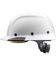 Image #1 - Lift Safety DAX White Carbon Fiber Resin Full Brim Hard Hat, White, hi-res