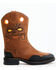 Image #2 - Cody James Boys' Skull Work Boots - Broad Square Toe, Multi, hi-res