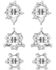 Image #2 - Montana Silversmiths Women's Crystal Stud Earrings Set - 3-Piece, Silver, hi-res