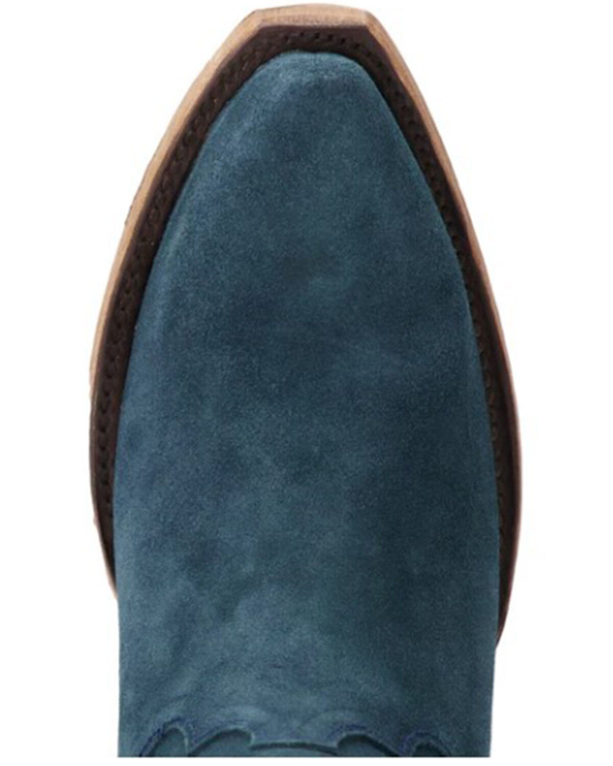 Image #6 - Lane Women's Emma Jane Suede Western Booties - Snip Toe, Navy, hi-res