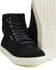 Image #3 - Milwaukee Leather Men's Vintage High-Top Reinforced Street Riding Waterproof Shoes Round Toe - Extended Sizes, Black, hi-res