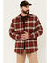 Image #1 - Flag & Anthem Men's Morrison Plaid Quilted Button Down Western Shirt Jacket , , hi-res