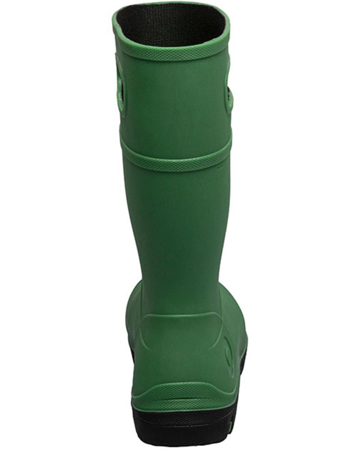 Image #5 - Bogs Boys' Essential Tall Rain Boots - Round Toe, Green, hi-res