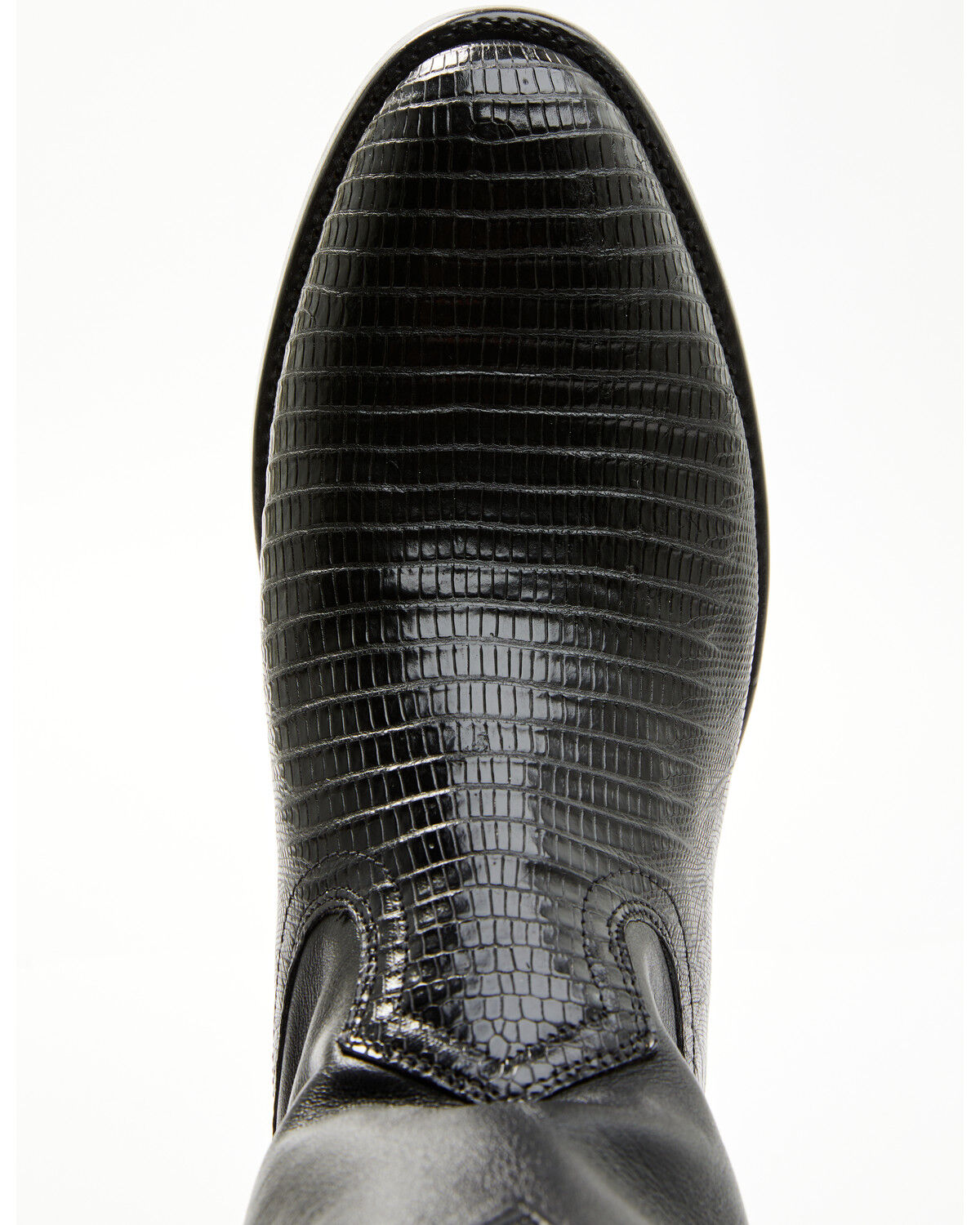 Image #6 - Cody James Black 1978® Men's Carmen Exotic Teju Lizard Roper Boots - Round Toe, Black, hi-res