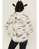 Image #4 - Wrangler x Lainey Wilson Women's Landscape Print Long Sleeve Snap Western Shirt, Cream, hi-res