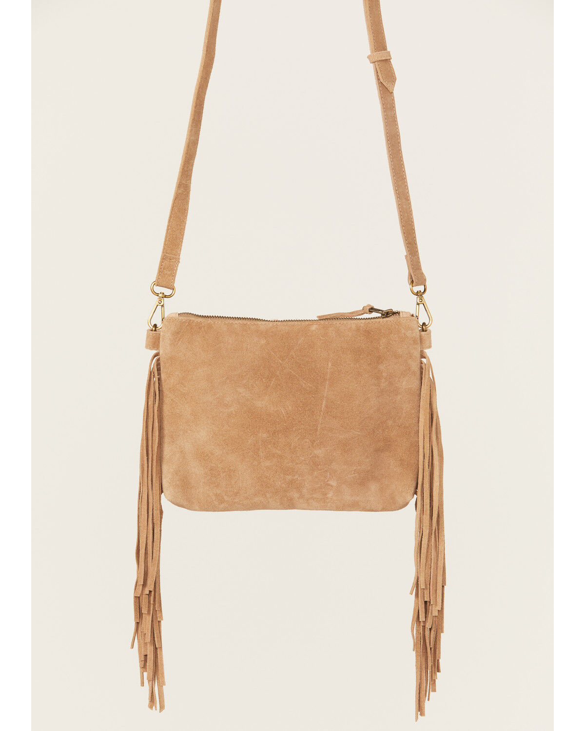 Image #3 - Shyanne Women's Boho Patched Crossbody Bag, Tan, hi-res