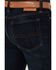 Image #4 - Blue Ranchwear Men's Carbon Dark Wash Slim Bootcut Stretch Denim Jeans, Dark Wash, hi-res