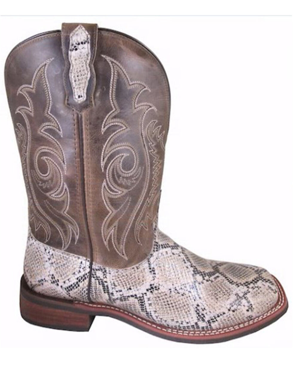 11404円 とっておきし福袋 Smoky Mountain Boots Men's Denver Leather Western Boot Oil Distress Brown 8