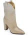 Image #1 - DanielXDiamond Women's Johnny Guitar Western Boots - Snip Toe, Gold, hi-res
