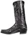 Image #4 - Lucchese 1883 Charles Croc Belly Western Boots - Square Toe, Black, hi-res