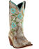 Liberty Black Women's Nina Rose Embroidered Western Boot - Round Toe, White, hi-res