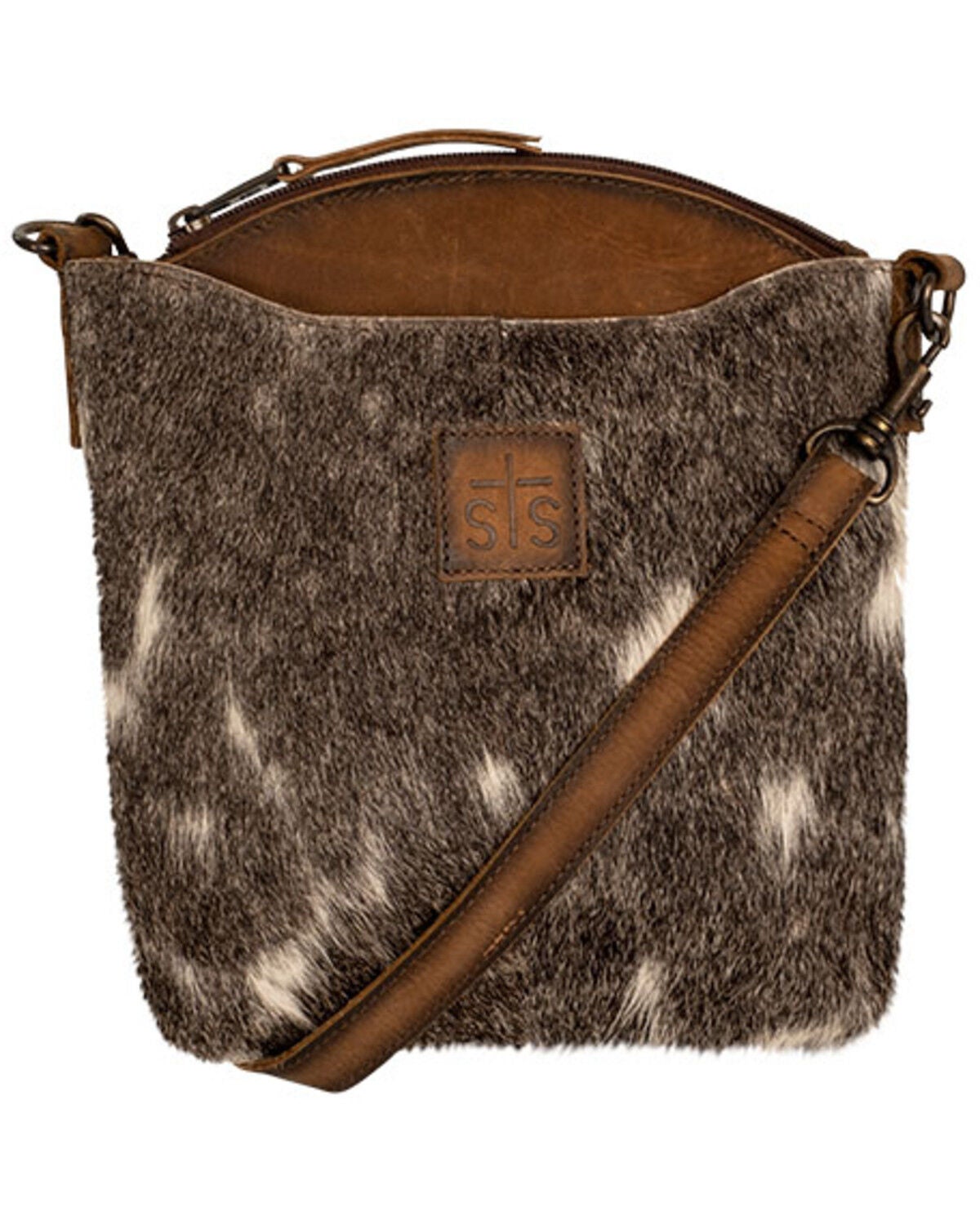 STS Ranchwear by Carroll Women's Josie Crossbody, Tan, hi-res
