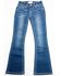 Image #3 - Shyanne Girls' Medium Wash Swirl Floral Embroidered Bootcut Jeans, Blue, hi-res