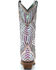 Image #4 - Corral Women's White Bright Inlay Western Boots - Snip Toe, , hi-res