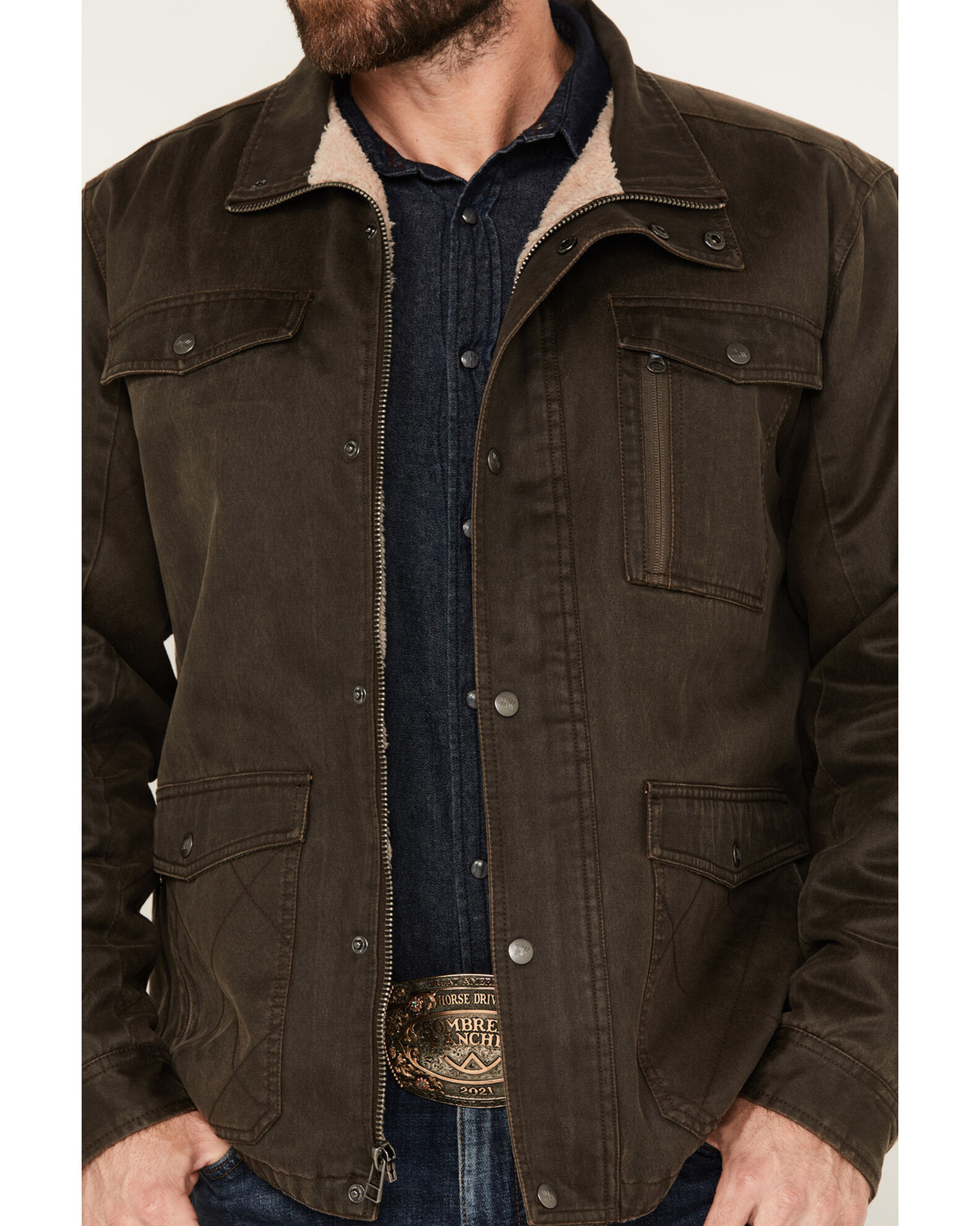 Grizzly sherpa jacket on sale