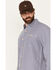 Image #2 - Resistol Men's Dalles Plaid Long Sleeve Button Down Western Shirt, Blue, hi-res