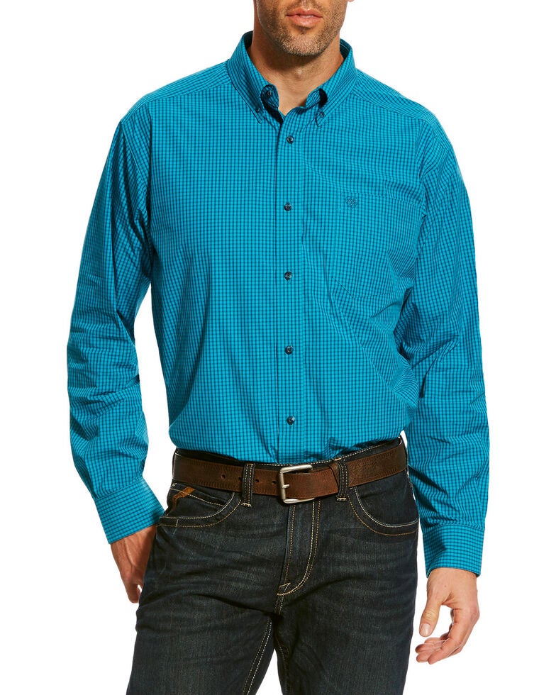ariat blue shirt