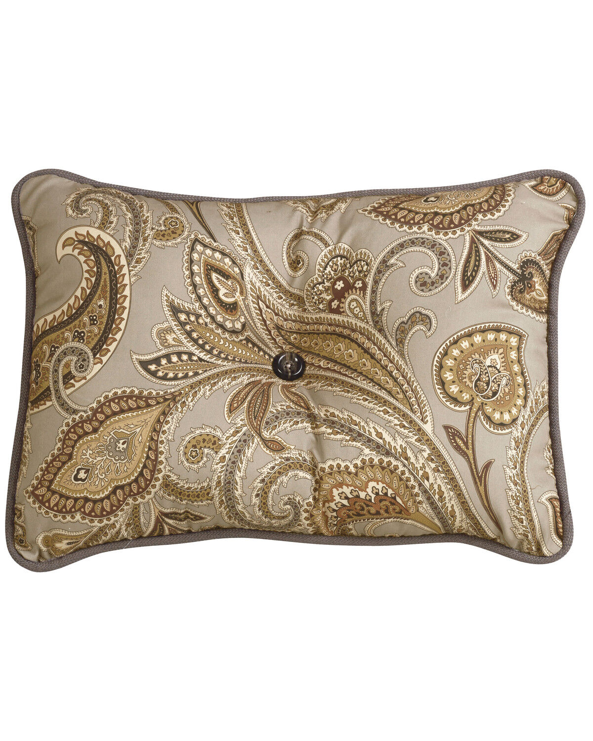 Image #1 - HiEnd Accents Piedmont Paisley Pillow, Multi, hi-res