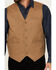 Image #3 - Cody James Men's Pancho Villa Oil Skin Vest, Tan, hi-res