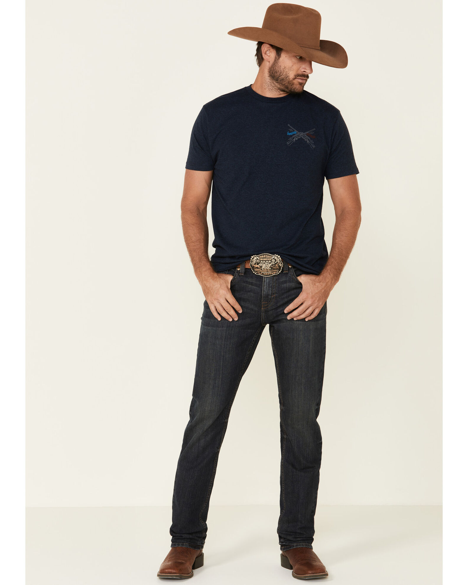 Cody James Men s Barn Sour Dark Wash Slim Straight Stretch Denim Jeans Sheplers