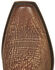Lucchese Handmade Cognac Carl Sharkskin Cowboy Boots - Snip Toe, , hi-res