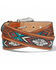 Image #3 - Tony Lama Men's Sierra Sunrise Leather Belt , Brown, hi-res