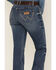 Image #4 - Wrangler Retro Women's Mae Medium Wash Trouser Jeans, Blue, hi-res