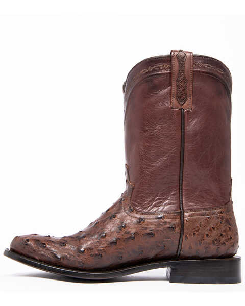 Image #4 - Cody James Men's Sienna Full Quill Ostrich Western Boots - Round Toe, , hi-res