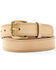 Hawx Men's Tan Triple Stitched Belt, Tan, hi-res