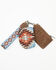 Image #2 - Wrangler Southwestern Print Keychain Coin Wallet, Coffee, hi-res