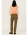 Image #3 - Dovetail Workwear Women's Go To Work Pants , Green, hi-res