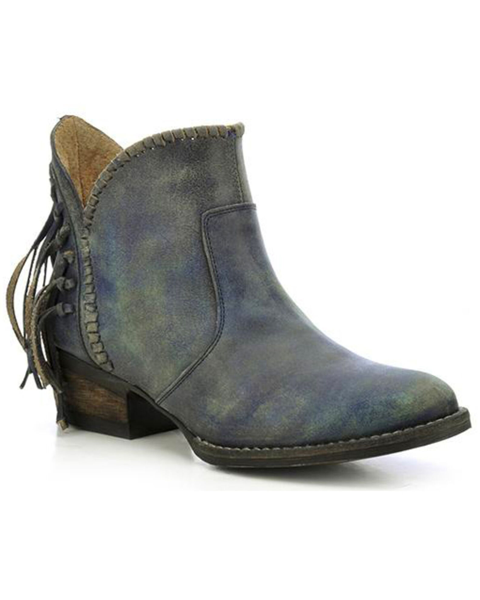 Circle g fringe booties new arrivals