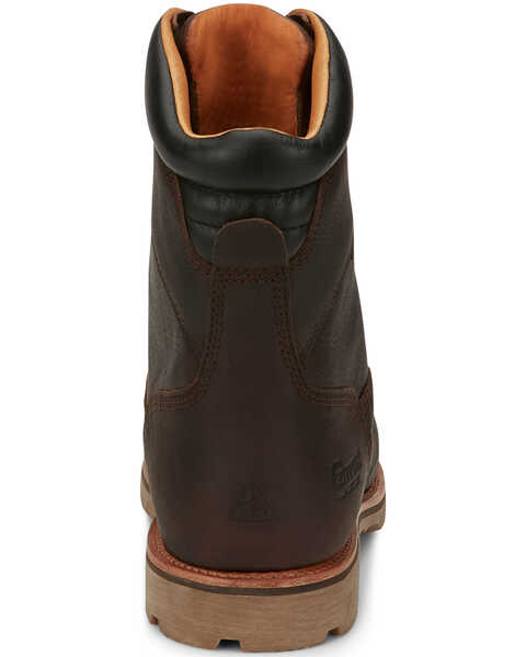 Image #4 - Chippewa Men's Serious Plus Waterproof Work Boots - Composite Toe, Brown, hi-res