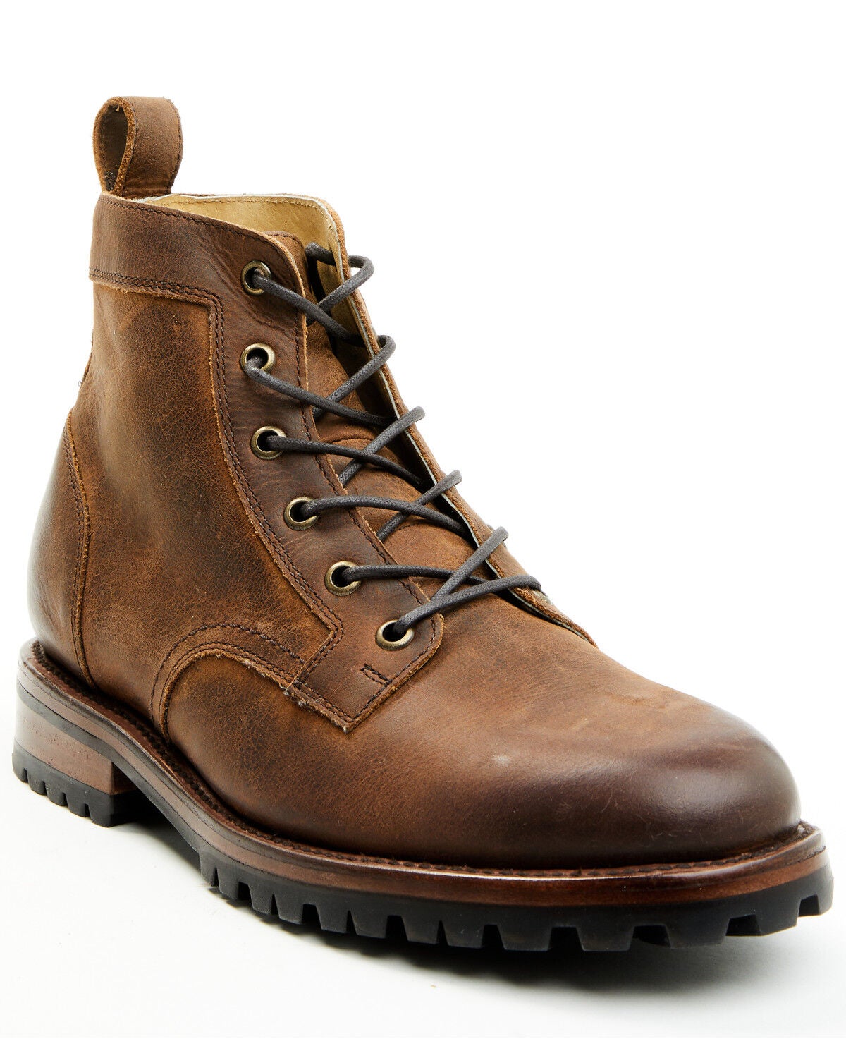 Brothers and Sons Men's Countryman Casual Boots - Round Toe, Brown, hi-res