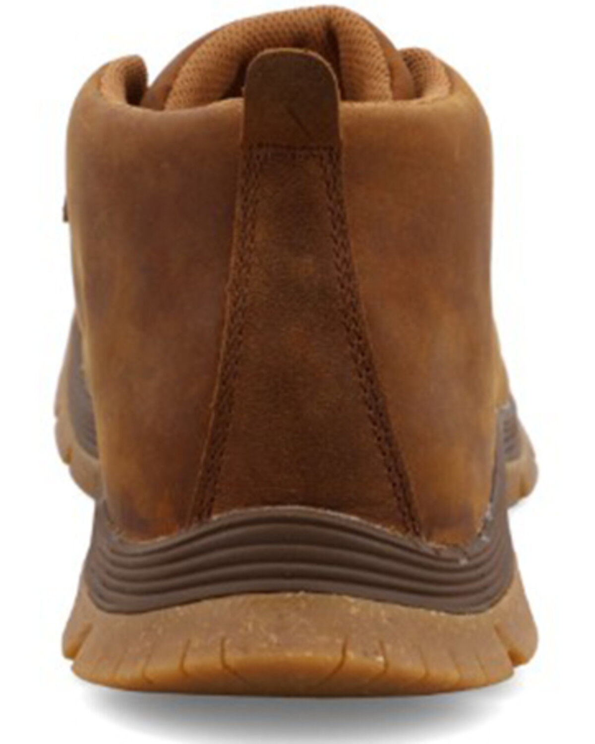 Image #5 - Twisted X Men's Chukka Oblique Toe Shoes - Moc Toe, Brown, hi-res