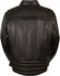 Image #3 - Milwaukee Leather Men's Side Set Belt Utility Pocket Motorcycle Jacket, Black, hi-res