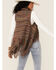 Image #3 - Shyanne Women's Charcoal Marled Sleeveless Sweater Fringe Vest, Charcoal, hi-res
