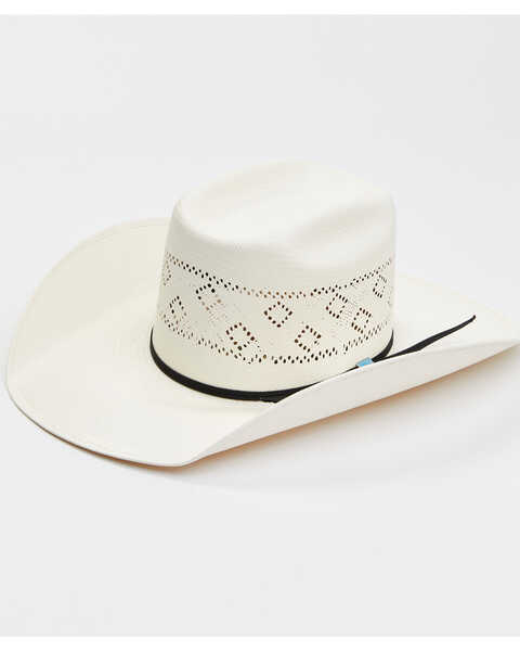 Resistol Men's Cowboy Cool Shantung Straw Hat, Natural, hi-res